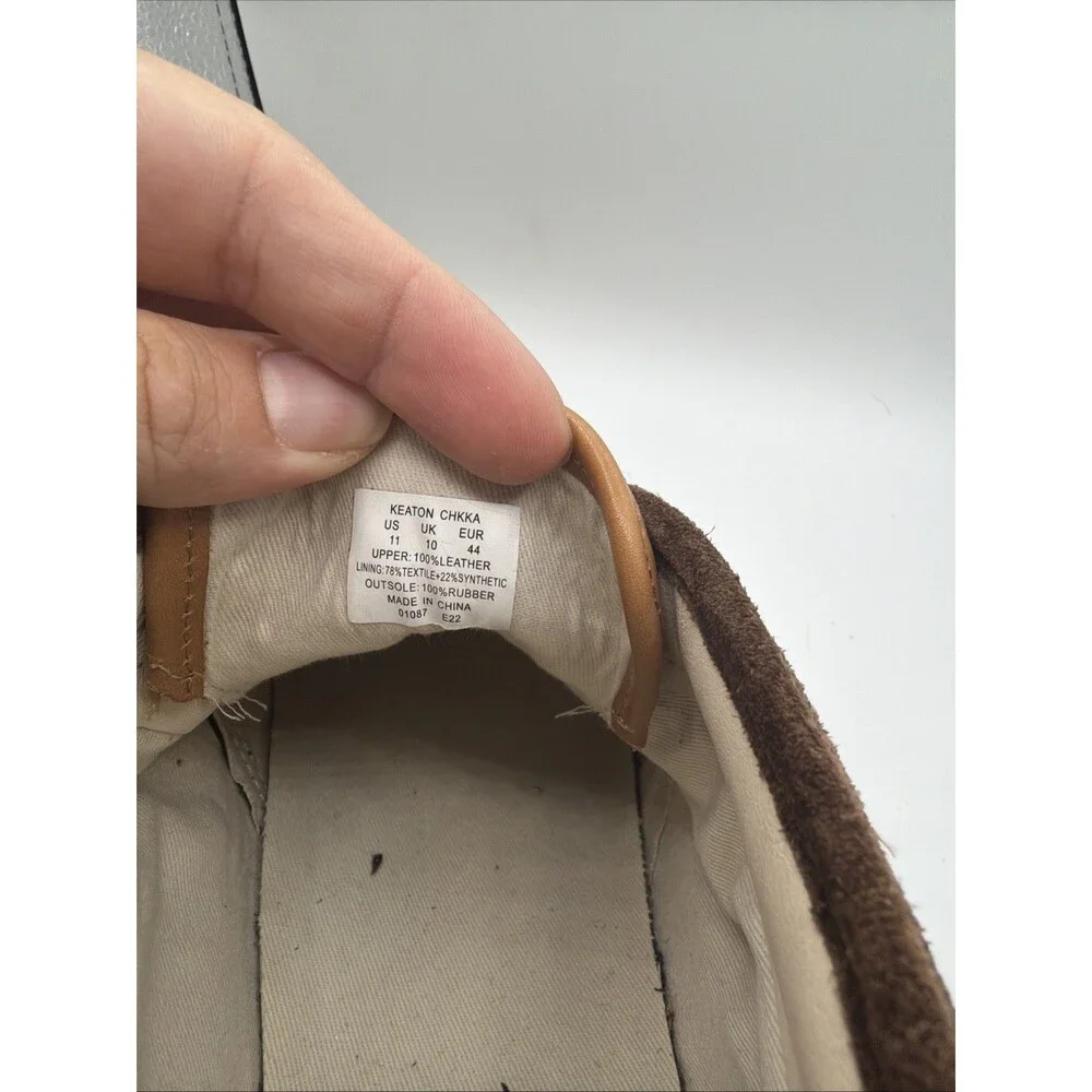 Polo Ralph‎ Lauren Keaton Suede Chukka Boot Sneakers Brown Men’s Shoes Size 11